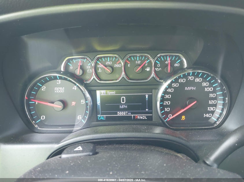 2017 CHEVROLET SILVERADO 1500 VIN: 1GCVKREH7HZ347707