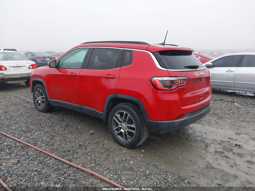 2018 JEEP COMPASS SUN AND WHEEL FWD - 3C4NJCBB4JT468451