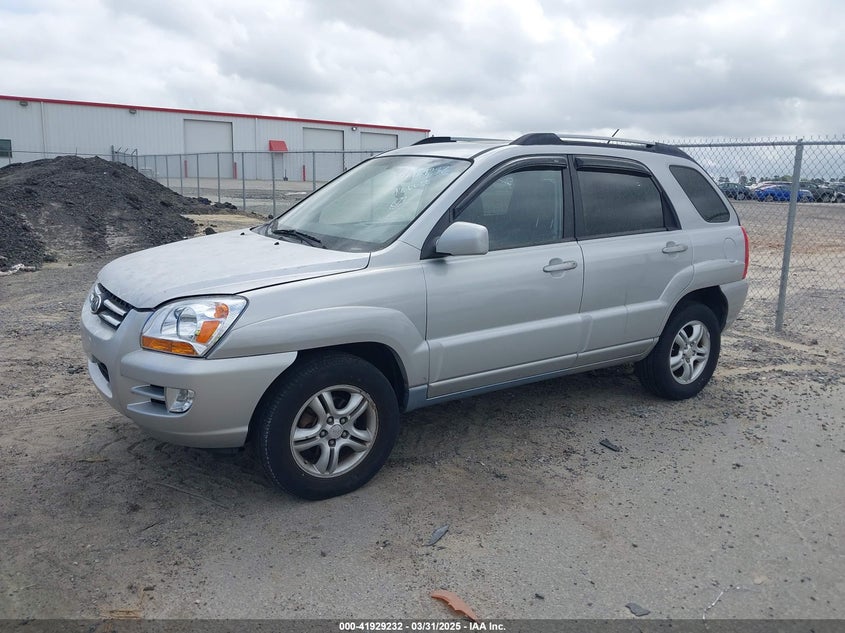2008 KIA SPORTAGE VIN: KNDJF723787460701