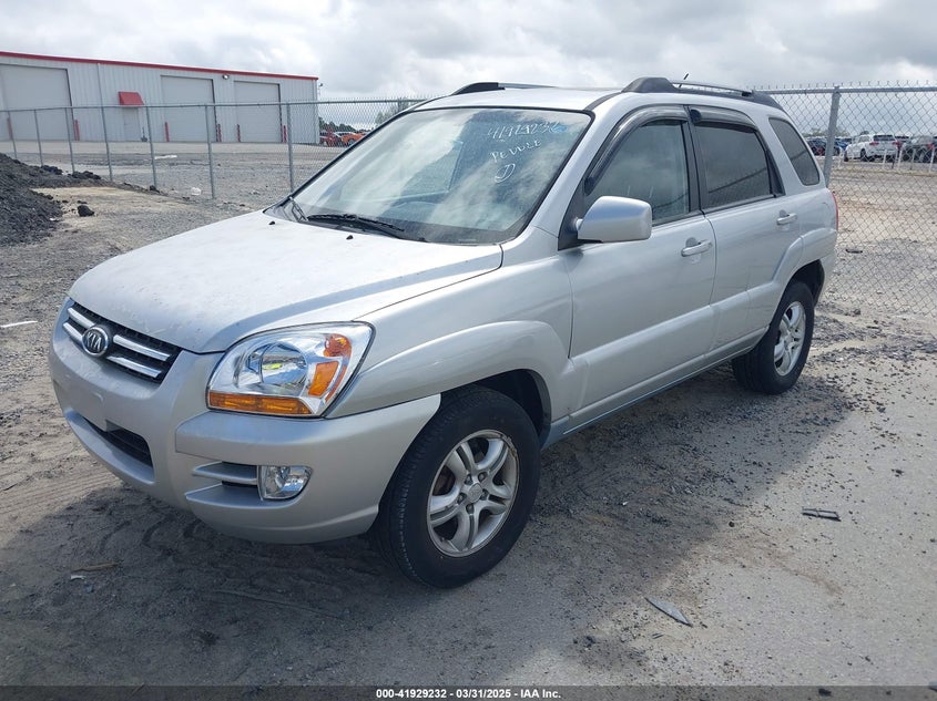 2008 KIA SPORTAGE VIN: KNDJF723787460701
