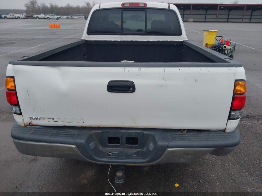 2001 Toyota Tundra Sr5 VIN: 5TBRN34161S185272 Lot: 41929240