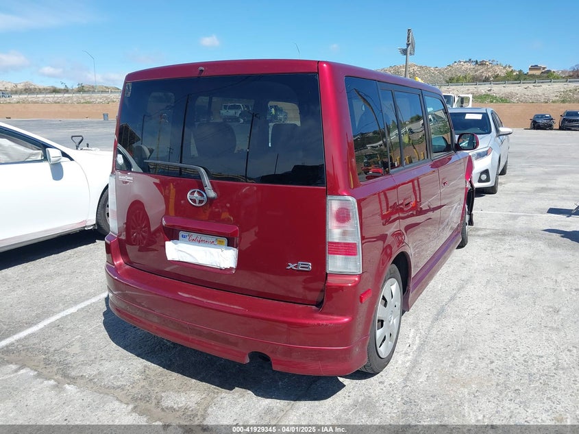 2006 SCION XB VIN: JTLKT324464124537