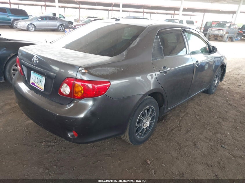 2009 TOYOTA COROLLA VIN: JTDBL40EX9J046087