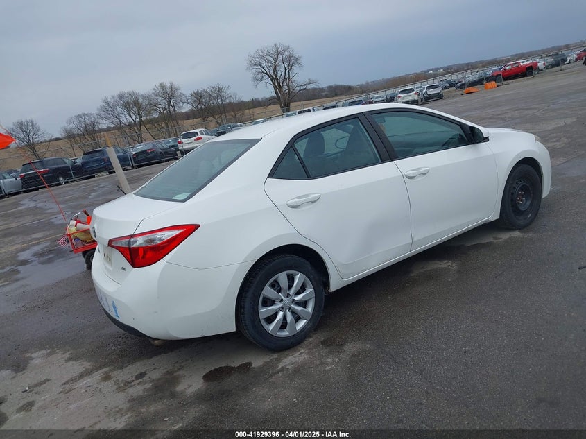 2014 TOYOTA COROLLA VIN: 5YFBURHE2EP088810