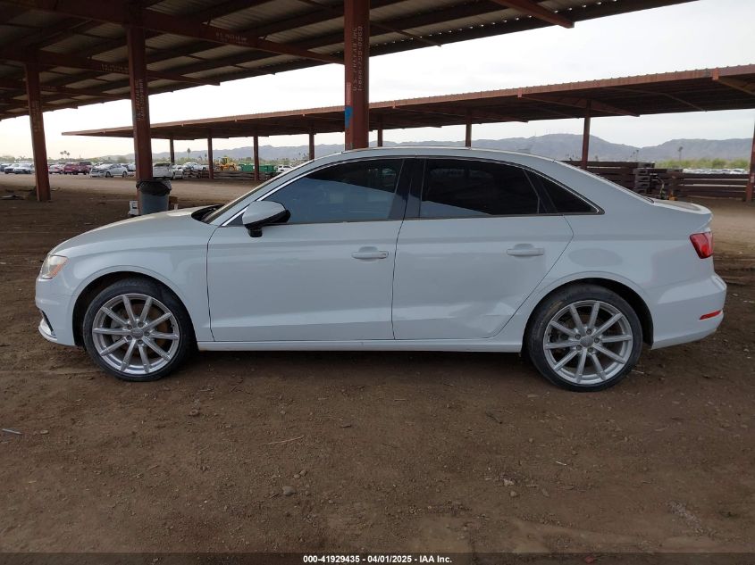 2015 Audi A3 2.0T Premium VIN: WAUEFGFFXF1125581 Lot: 41929435