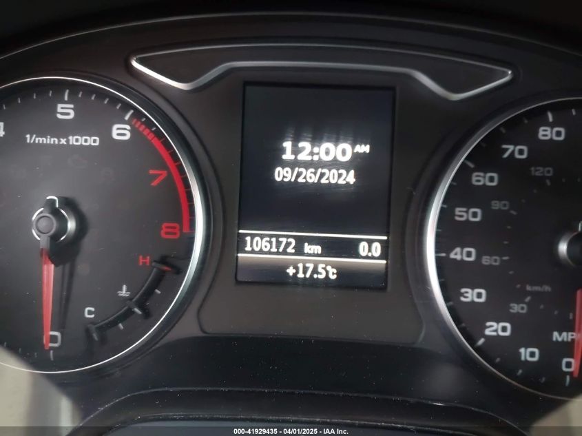 2015 Audi A3 2.0T Premium VIN: WAUEFGFFXF1125581 Lot: 41929435