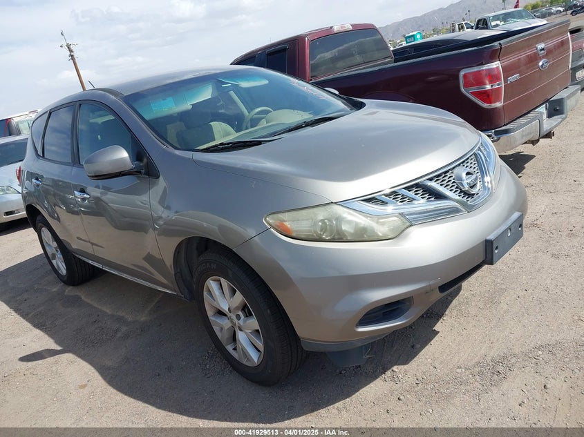 2012 NISSAN MURANO VIN: JN8AZ1MU8CW105856