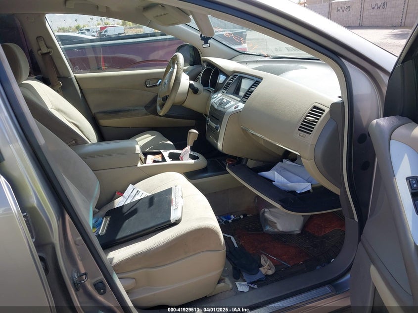 2012 NISSAN MURANO VIN: JN8AZ1MU8CW105856