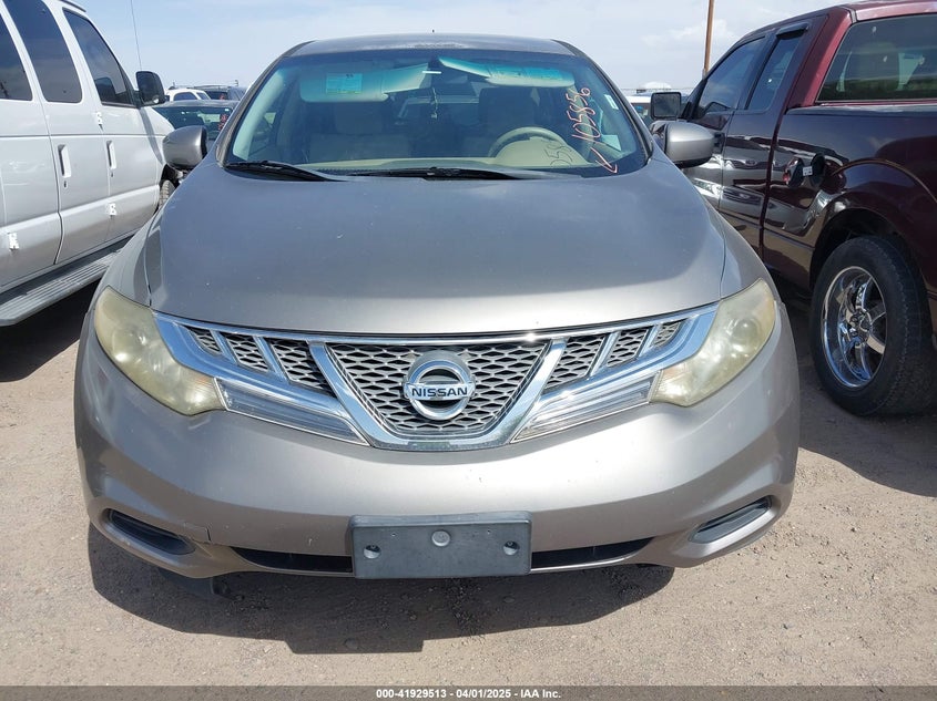 2012 NISSAN MURANO VIN: JN8AZ1MU8CW105856