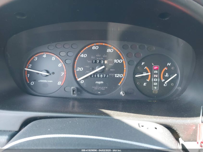 2001 Honda Cr-V Lx VIN: JHLRD18441C010462 Lot: 41929596