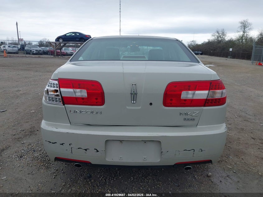 2007 LINCOLN MKZ VIN: 3LNHM28T67R620942