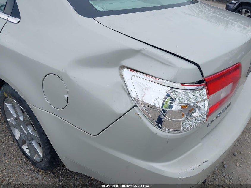 2007 LINCOLN MKZ VIN: 3LNHM28T67R620942