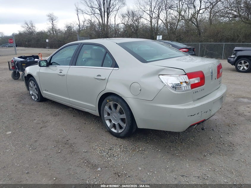 2007 LINCOLN MKZ VIN: 3LNHM28T67R620942