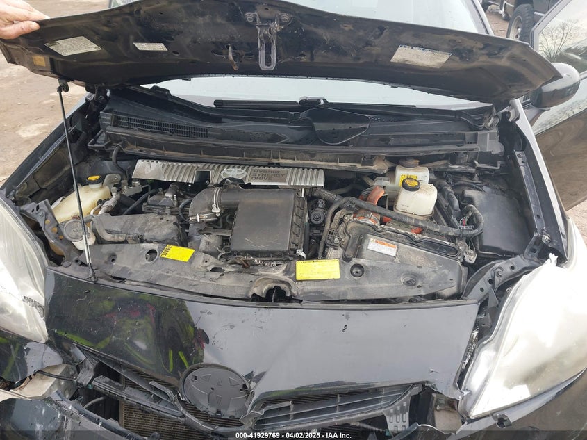 2013 TOYOTA PRIUS VIN: JTDKN3DU6D5609983