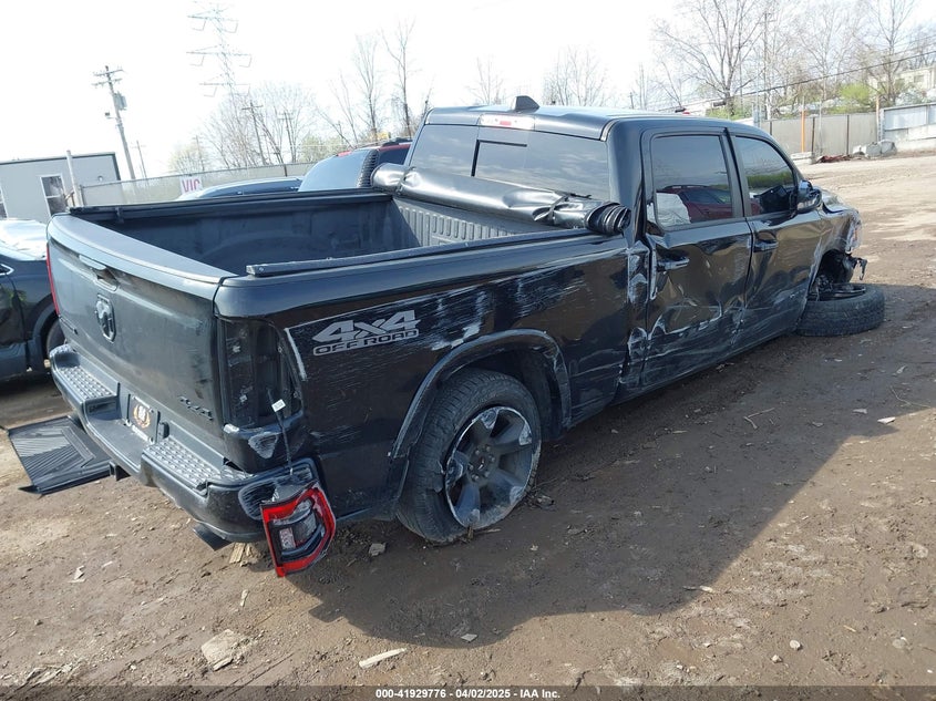 2019 RAM 1500 VIN: 1C6SRFRT1KN900661