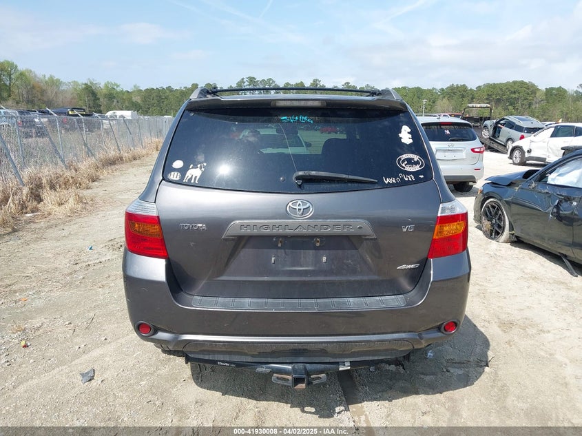 2008 TOYOTA HIGHLANDER VIN: JTEES43A182103838