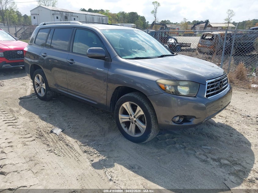 2008 TOYOTA HIGHLANDER VIN: JTEES43A182103838
