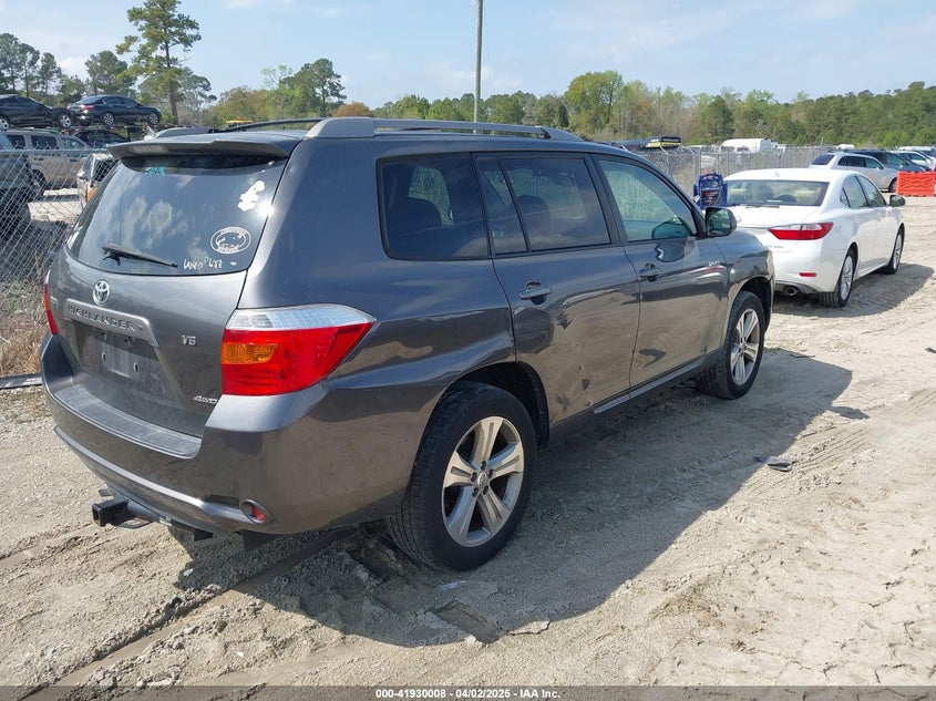 2008 TOYOTA HIGHLANDER VIN: JTEES43A182103838