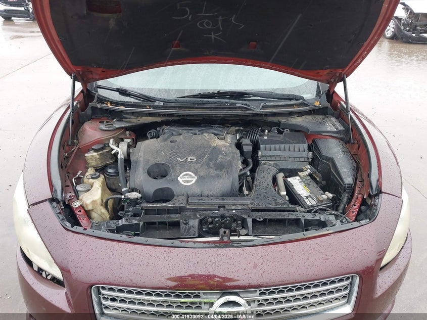 2011 NISSAN MAXIMA VIN: 1N4AA5AP2BC829847