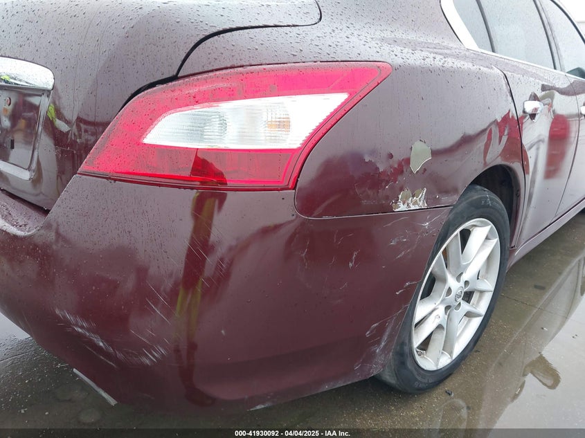 2011 NISSAN MAXIMA VIN: 1N4AA5AP2BC829847