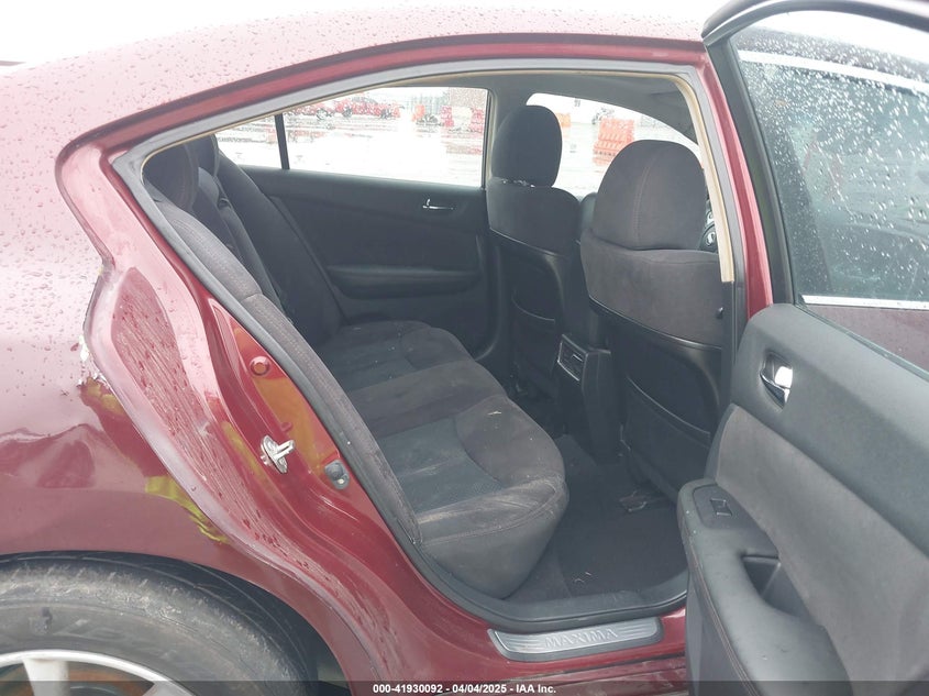 2011 NISSAN MAXIMA VIN: 1N4AA5AP2BC829847