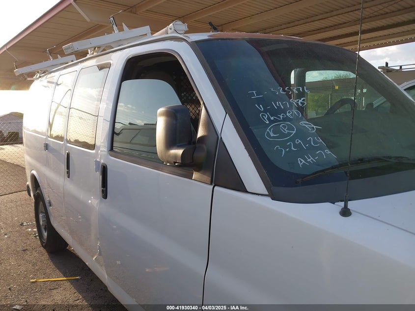 2013 Chevrolet Express 2500 Work Van VIN: 1GCWGFCA6D1147985 Lot: 41930340