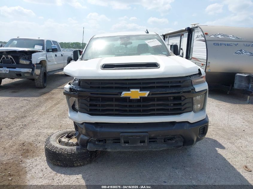 2024 Chevrolet Silverado 2500Hd 2Wd Long Bed Work Truck VIN: 1GC0WLE75RF185923 Lot: 41930375