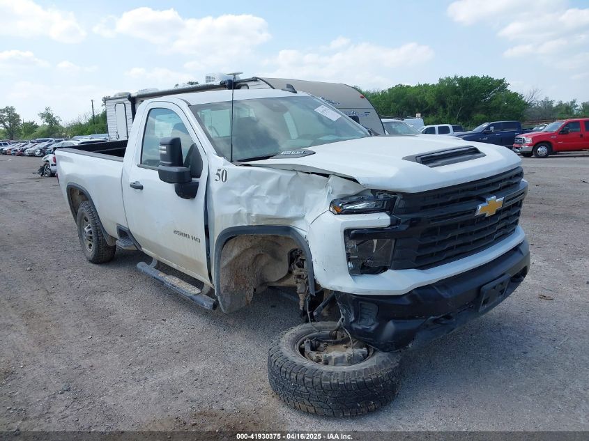 2024 Chevrolet Silverado 2500Hd 2Wd Long Bed Work Truck VIN: 1GC0WLE75RF185923 Lot: 41930375