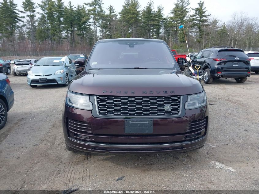 2018 Land Rover Range Rover 3.0L V6 Supercharged VIN: SALGR2RV3JA502908 Lot: 41930423