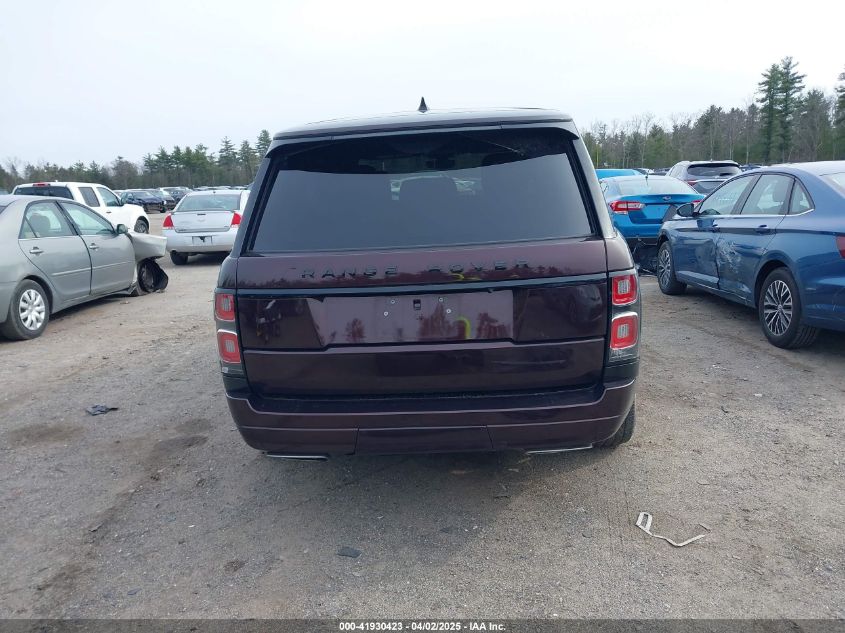 2018 Land Rover Range Rover 3.0L V6 Supercharged VIN: SALGR2RV3JA502908 Lot: 41930423