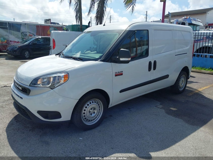 2022 RAM PROMASTER CITY VIN: ZFBHRFAB3N6X61690