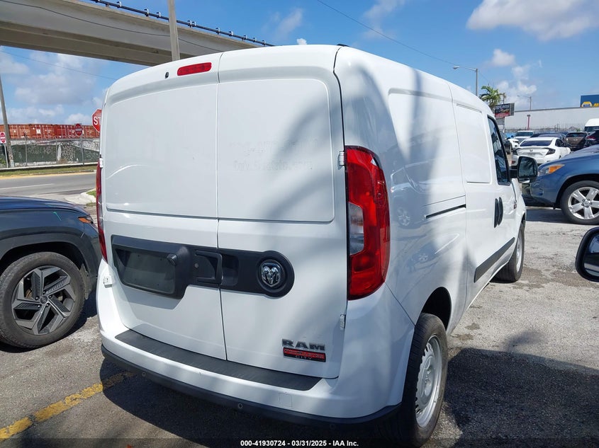 2022 RAM PROMASTER CITY VIN: ZFBHRFAB3N6X61690