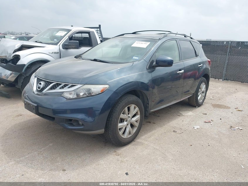 2014 NISSAN MURANO VIN: JN8AZ1MU6EW404328