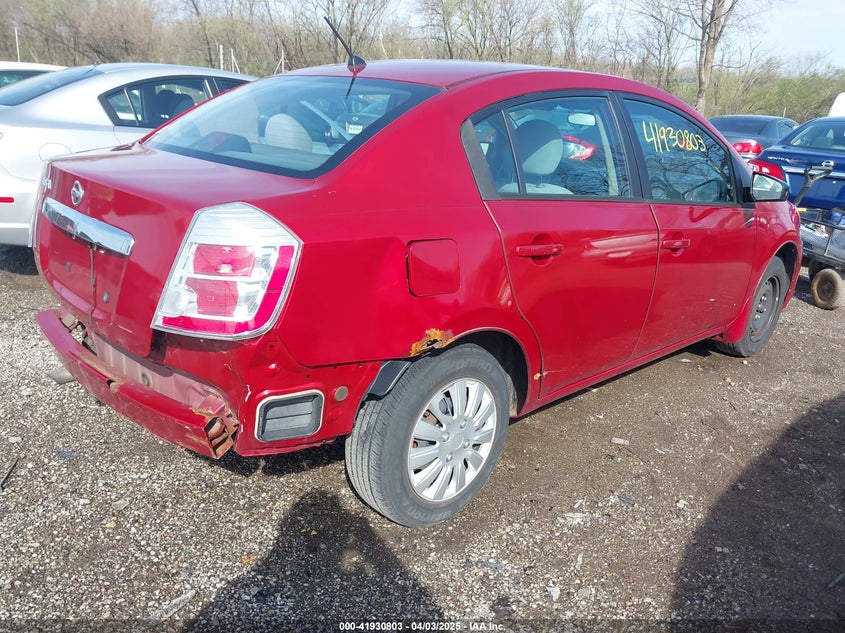 2010 NISSAN SENTRA VIN: 3N1AB6APXAL649650