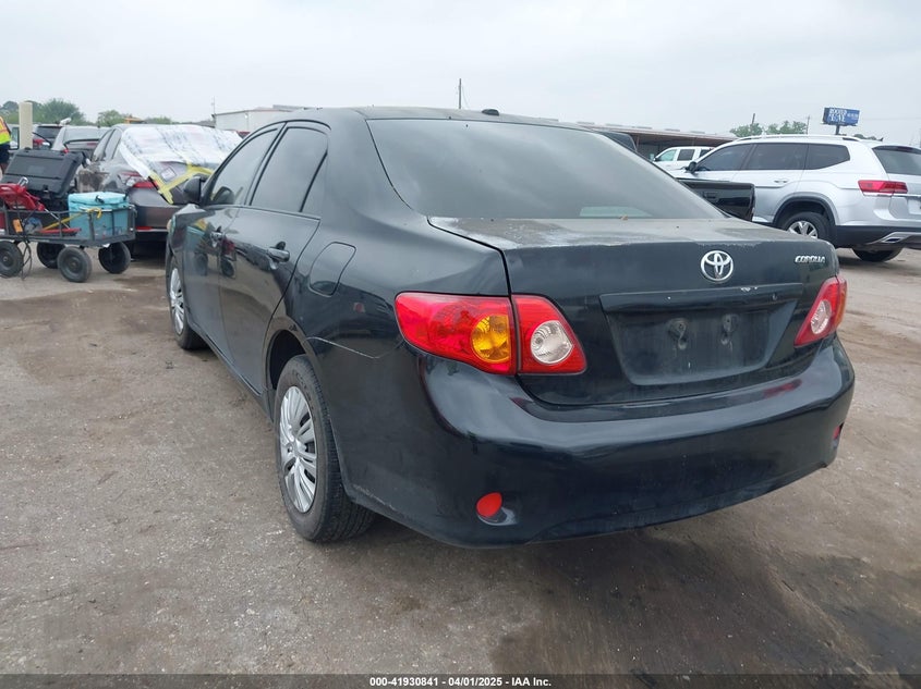 2009 TOYOTA COROLLA VIN: JTDBL40E699063762