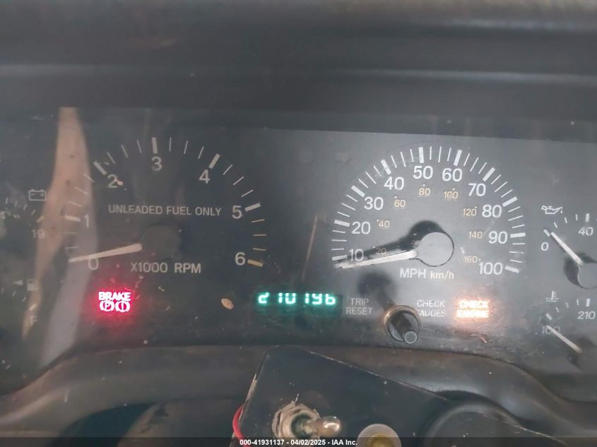 1997 Jeep Cherokee VIN: 1J4FJ28S1BL528218 Lot: 41931137