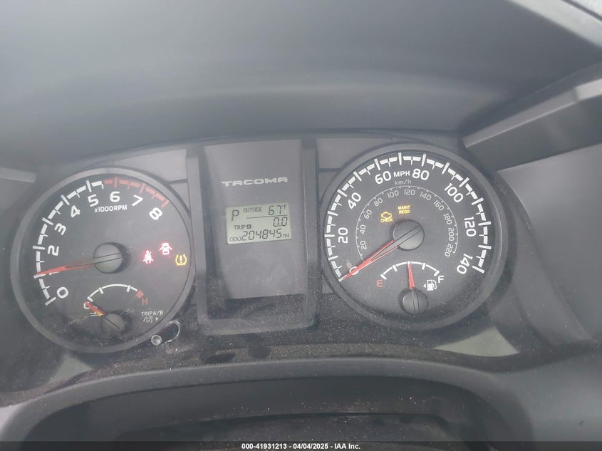 2017 TOYOTA TACOMA VIN: 5TFRX5GN2HX089591