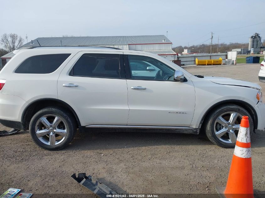 2012 Dodge Durango Citadel VIN: 1C4SDJET7CC286146 Lot: 41931343