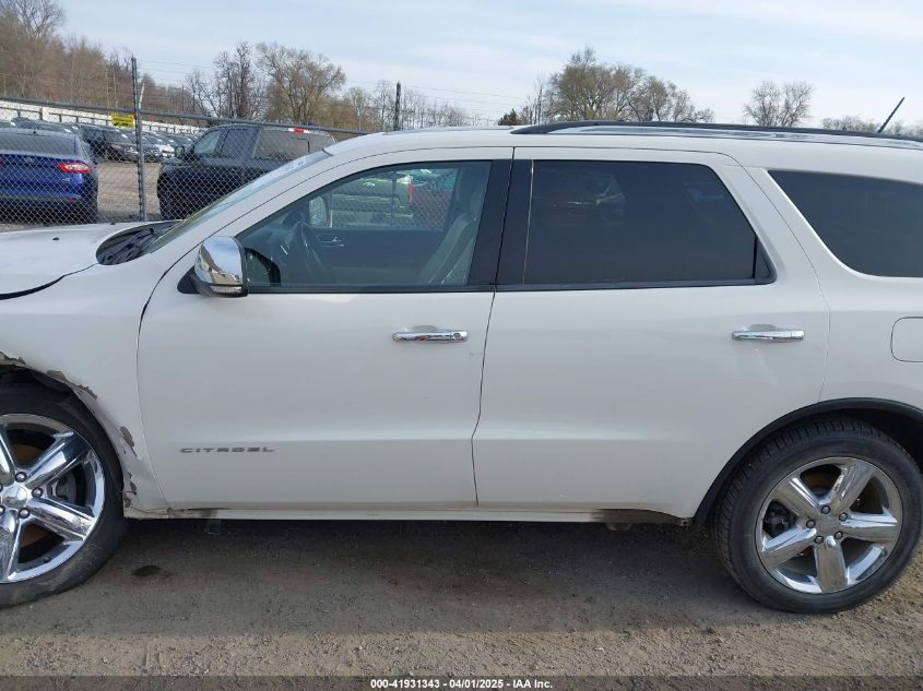 2012 Dodge Durango Citadel VIN: 1C4SDJET7CC286146 Lot: 41931343