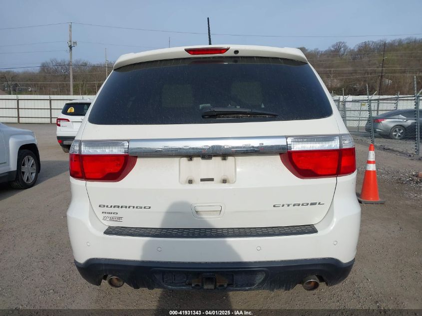 2012 Dodge Durango Citadel VIN: 1C4SDJET7CC286146 Lot: 41931343