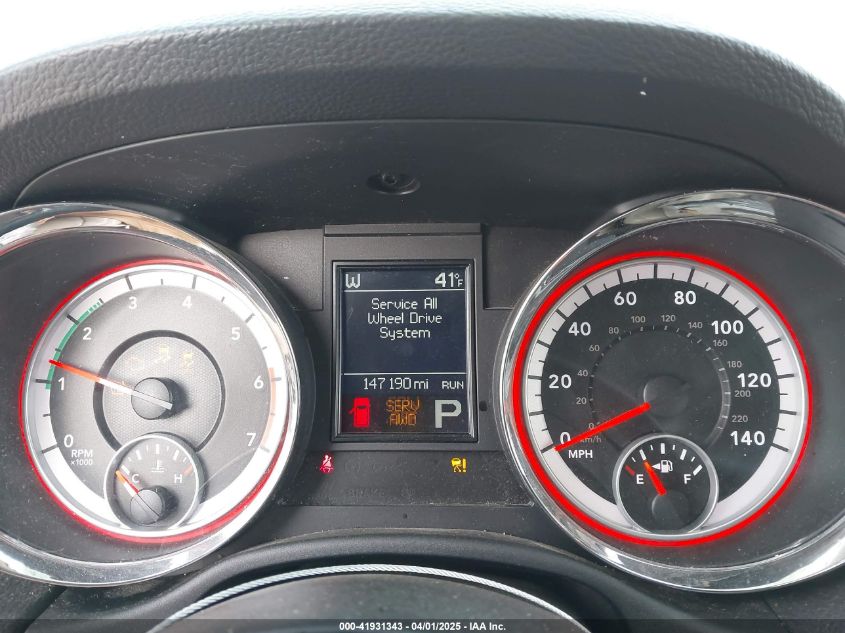 2012 Dodge Durango Citadel VIN: 1C4SDJET7CC286146 Lot: 41931343