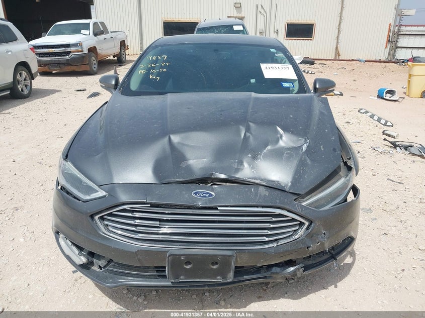 2017 FORD FUSION VIN: 3FA6P0HD4HR159859
