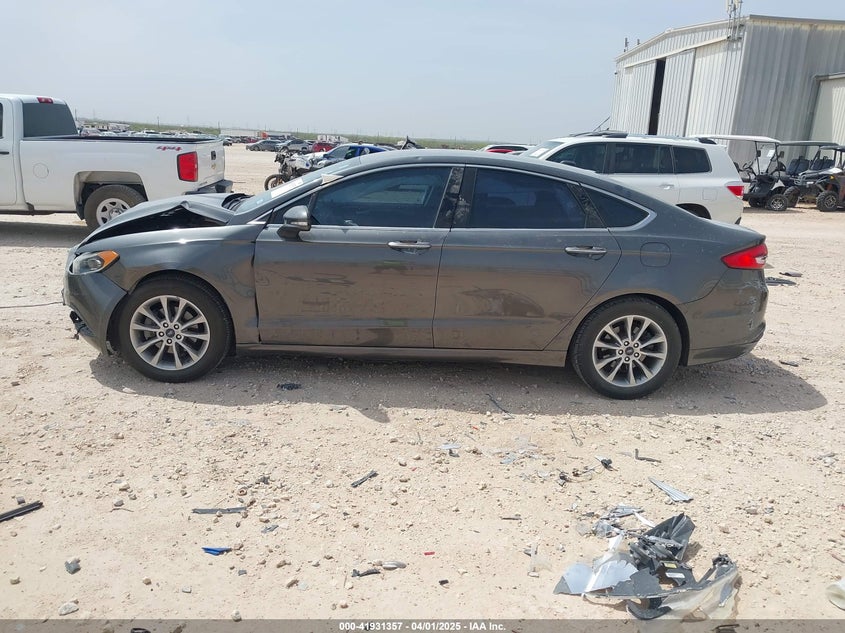 2017 FORD FUSION VIN: 3FA6P0HD4HR159859