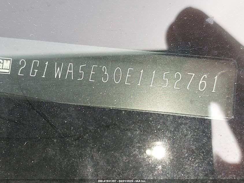 2014 CHEVROLET IMPALA LIMITED LS - 2G1WA5E30E1152761