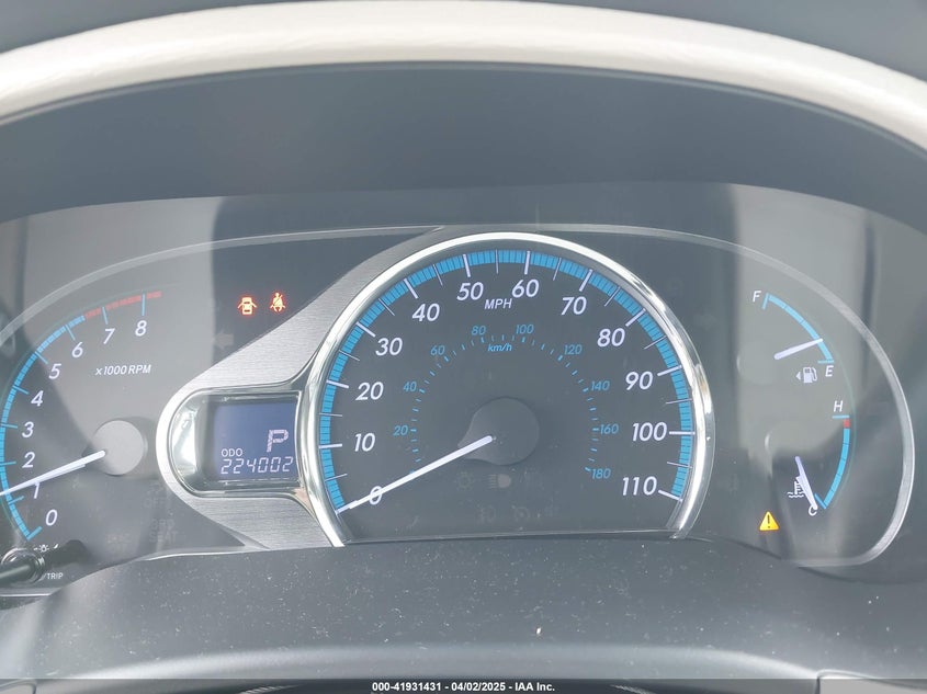 2014 TOYOTA SIENNA XLE V6 8 PASSENGER - 5TDYK3DCXES429458