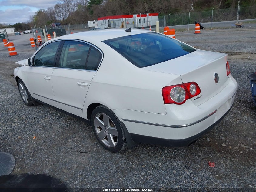 2008 VOLKSWAGEN PASSAT VIN: WVWAK73C28P047322