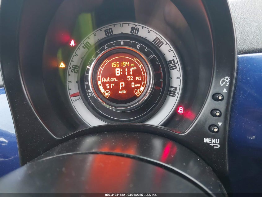 2013 FIAT 500 VIN: 3C3CFFAR5DT592018