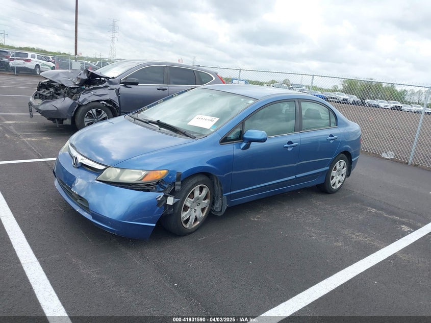2006 HONDA CIVIC VIN: 1HGFA16576L020805