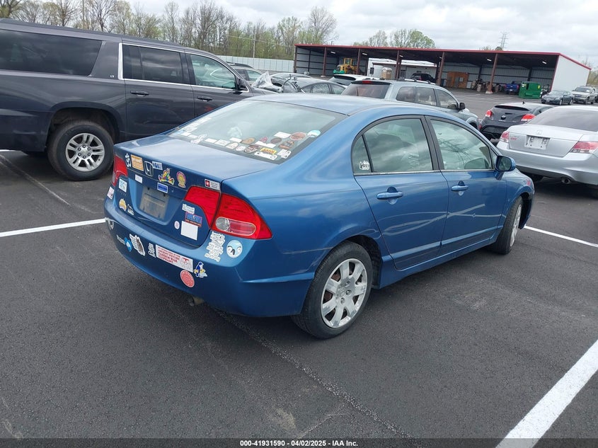 2006 HONDA CIVIC VIN: 1HGFA16576L020805