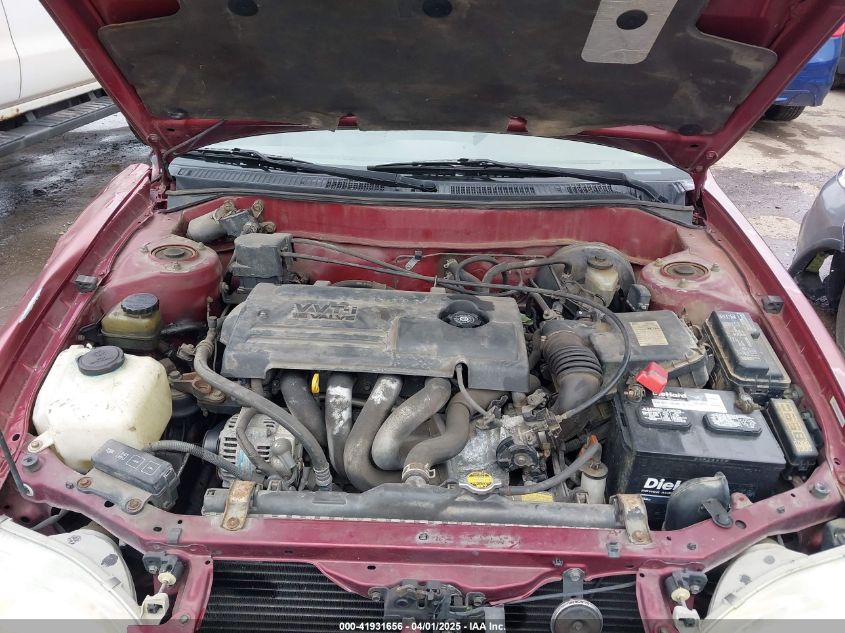 2000 Toyota Corolla Le VIN: 2T1BR12E9YC296098 Lot: 41931656